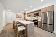 Kitchens with quartz countertops - AMLI Aero