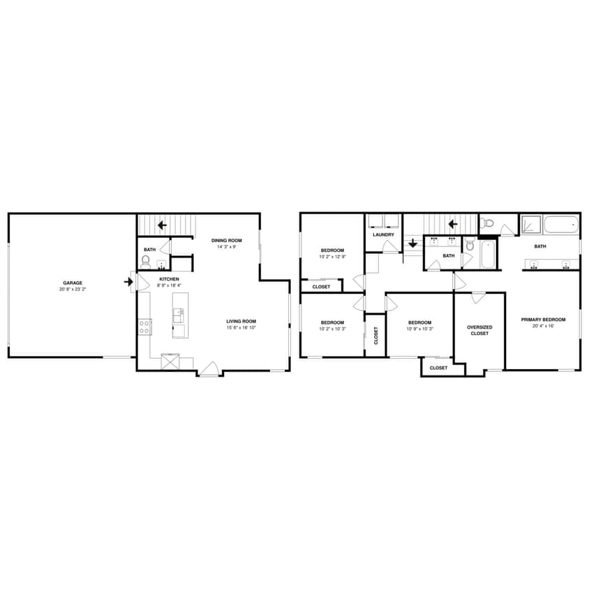 Floor Plan - Duet 4