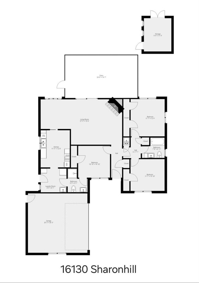 Photo - COMING SOON! Beautiful 3 Bed 2 Bath with 2 Car Garage, Laundry Room, and Storage Shed!