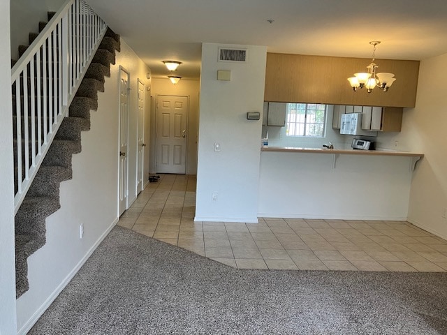 Front door & Kitchen from Living Rm - 5704 Cam Del Cielo Unit 704