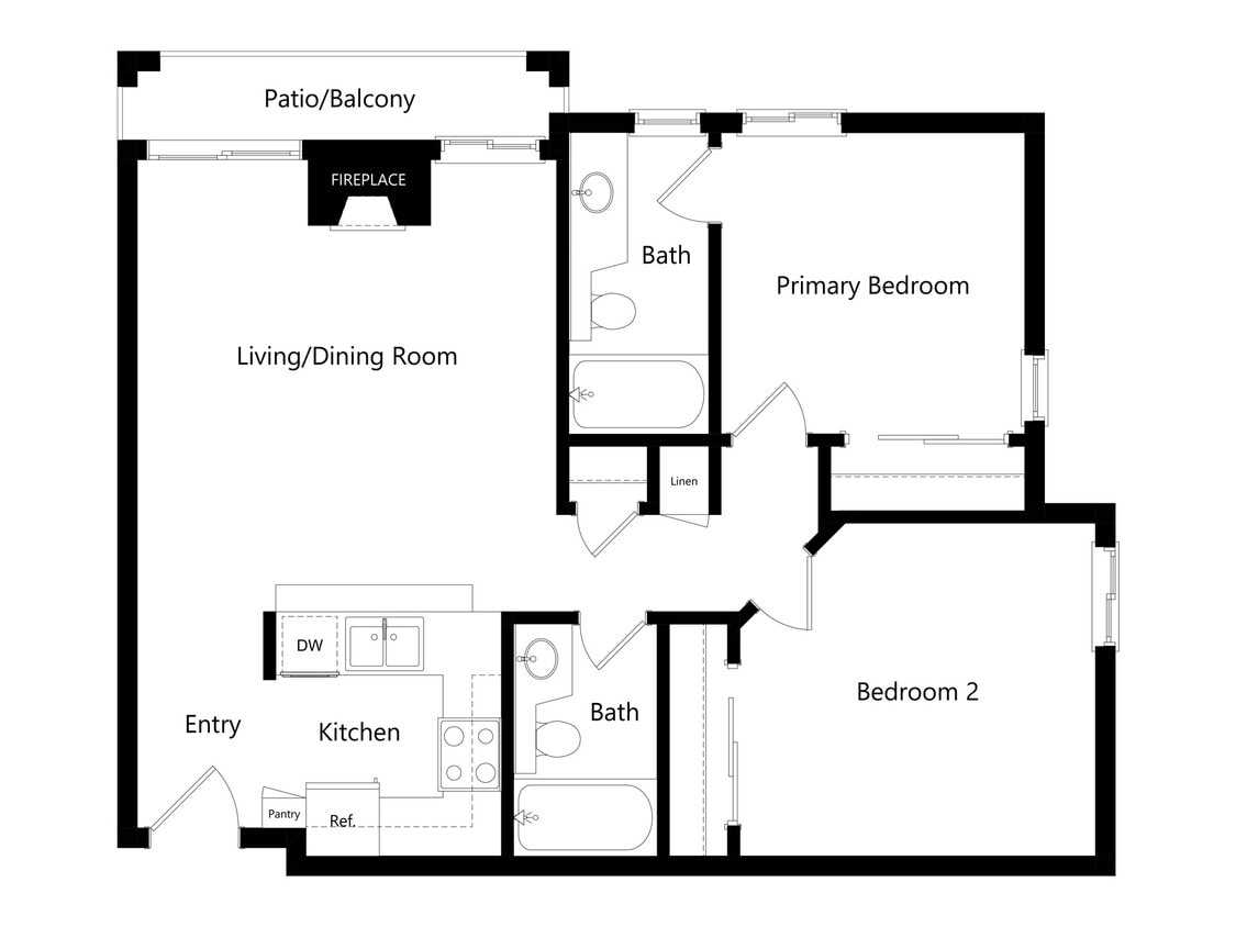 Floor Plan - Streisand