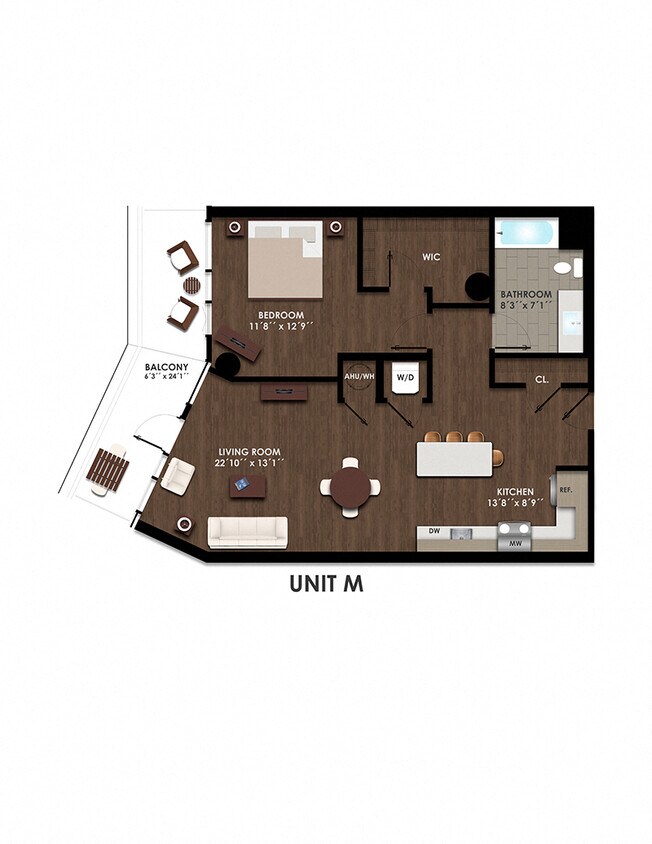 Floor Plan - 1-M