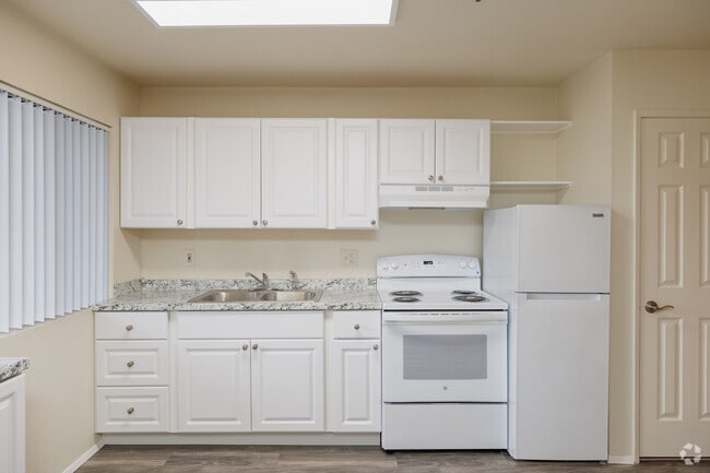 Studio - 400SF - Kitchen - Guava Gardens (62+ Senior Community)