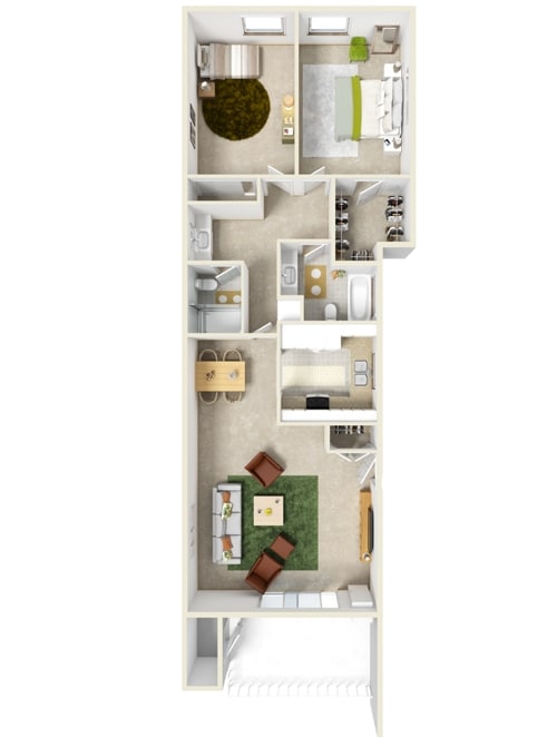 Two Bedroom - Two Bedroom