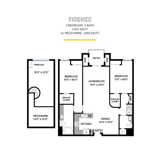 Floor Plan - Firenze