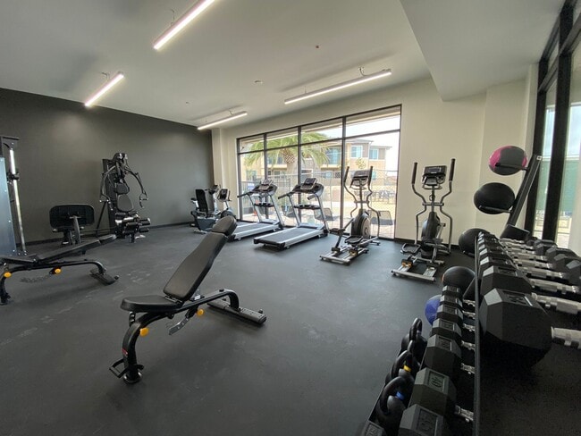 Gym - Bradley Garden Apartments