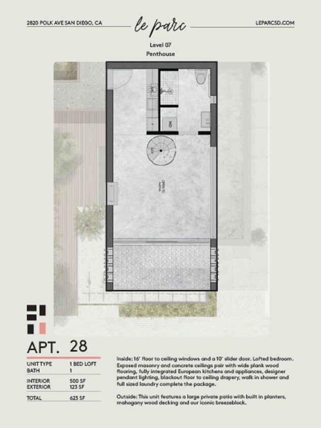 Floor Plan - Unit 28