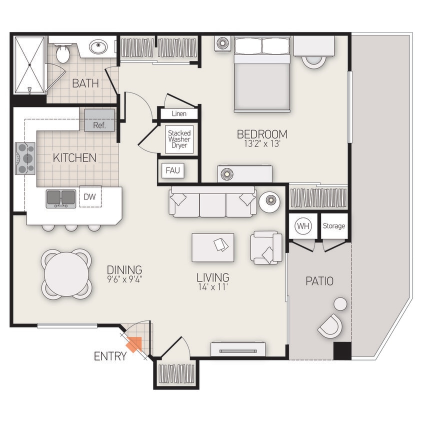 Floor Plan - Plan E