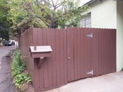 front gate - 6350 Deep Dell Pl