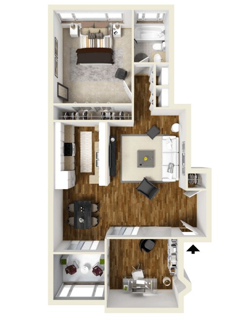 Floor Plan - 2A