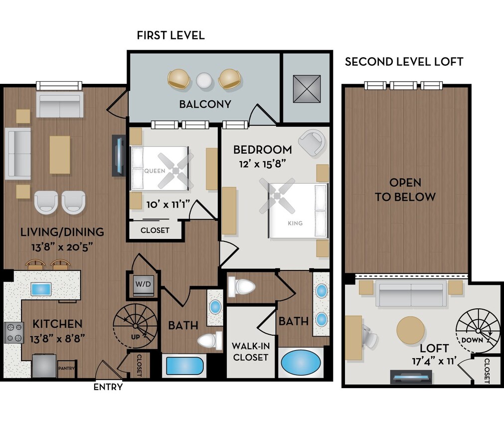 Floor Plan - Lago Loft