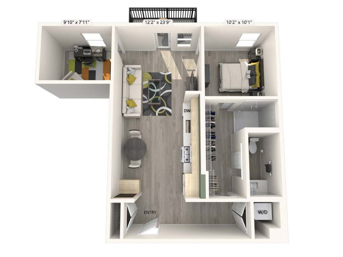 Floor Plan - AM8V-FinishI-Unit763