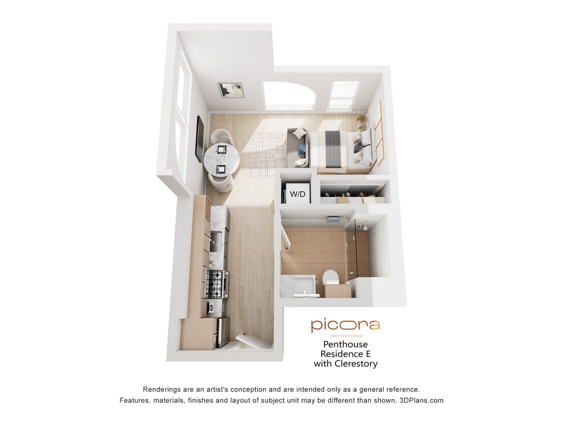 Pico_Unit 510 - Penthouse Residence E with Clerestory