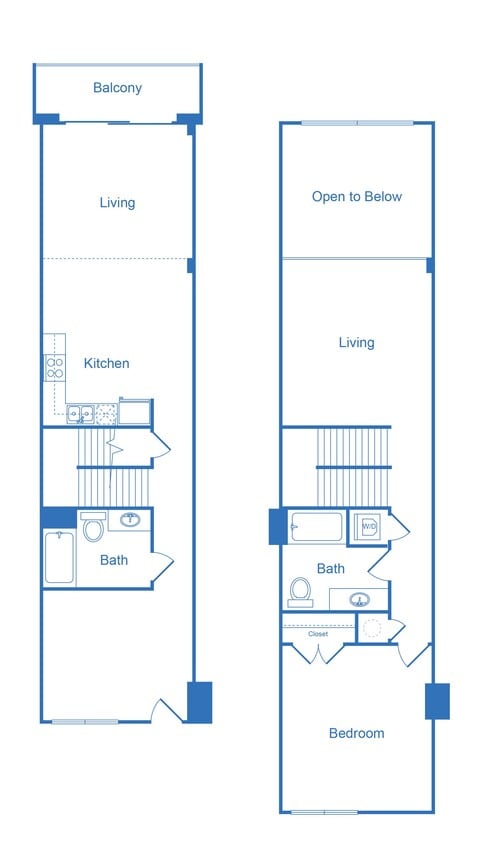 Floor Plan - 2 Bed 2 Bath_2E