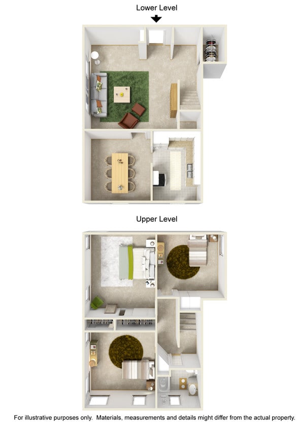 Floor Plan - Three Bedroom