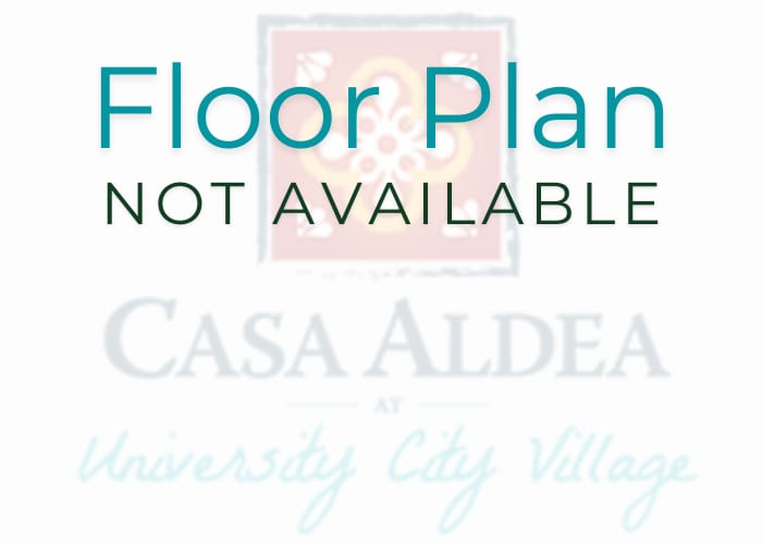 Floor Plan - 1 Bed 1 Bath Casita