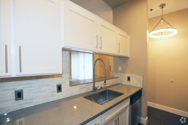 2BR, 2BA-Kitchen - CitiView Terrace Apartments