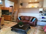 Partial view: Living R, Kitchen & Upper Loft - 8567 Walnut Dr Unit Guesthouse