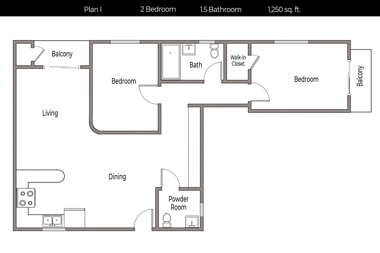 Floor Plan - Plan I