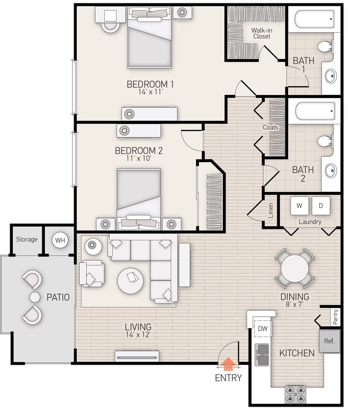 Floor Plan - Plan D