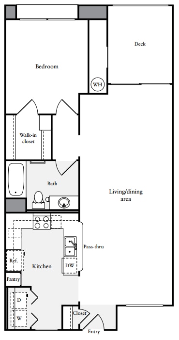 Pacifico Encinitas - [1x1, 1086] Aspire - 1x1