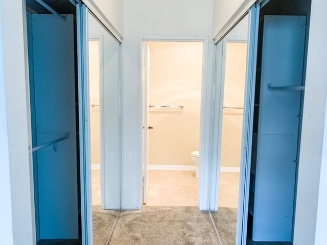 Master Bedroom Hallway - 2150 Camino De La Reina Unit 202