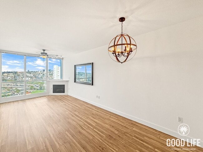 Photo - Beautiful 1BD/1BA Condo in Little Italy W/ A/C, W/D, Private Balcony with City Views, Community G...
