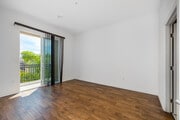3BR, 2BA - 1,280SF - Primary Bedroom - Chadron Terrace Garden