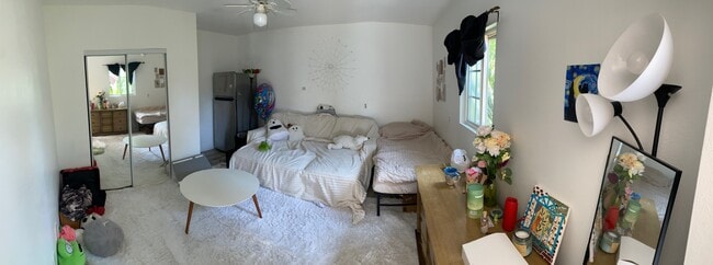 Example of how the place furnished by previous tenant - 5029 Douglas Ln Unit Garage Studio