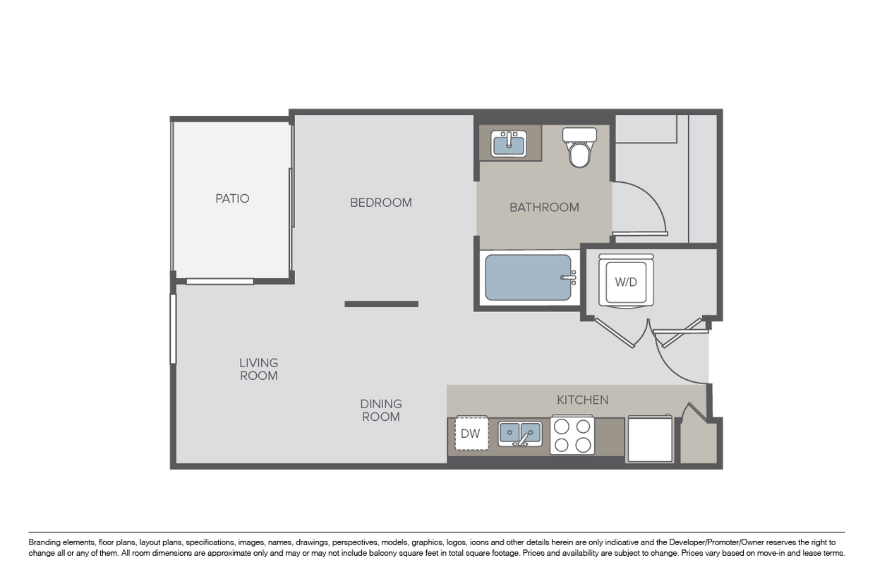 One Bedroom B5 - One Bedroom B5
