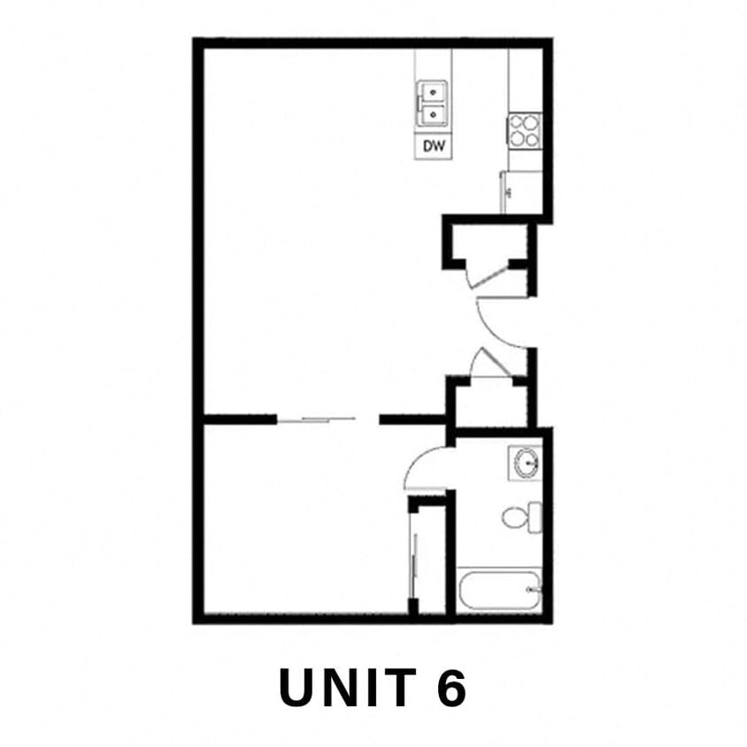 Floor Plan - Unit 6