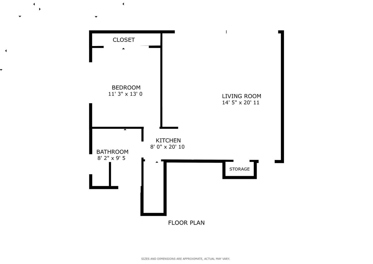 Floor Plan - Premium 1/1