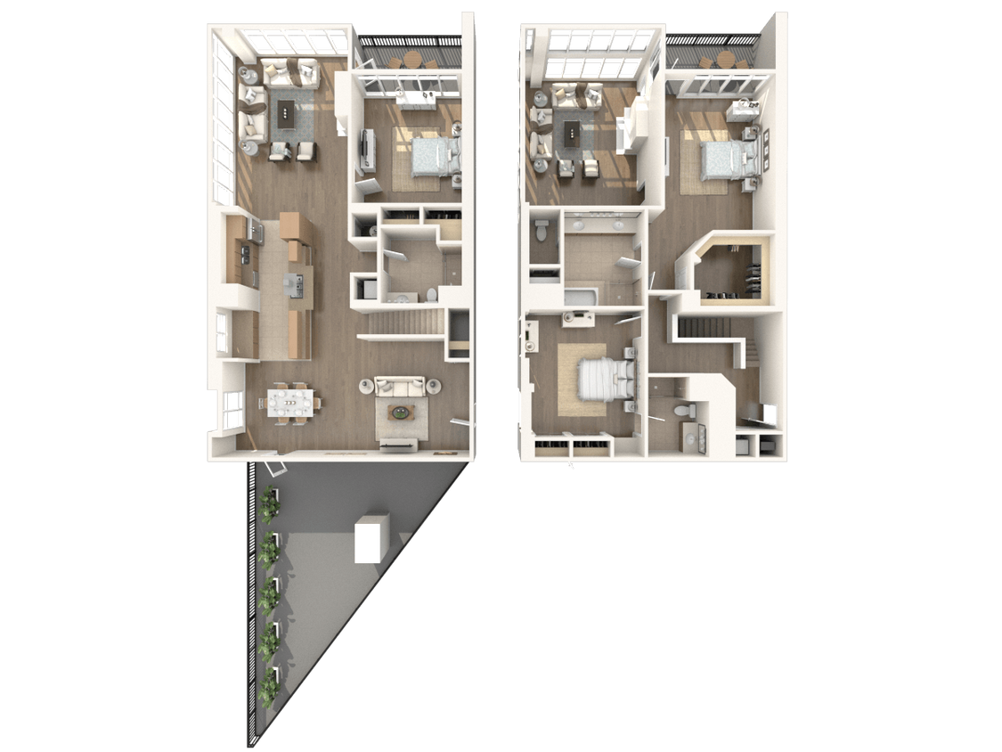 Floor Plan - Hampton - Penthouse