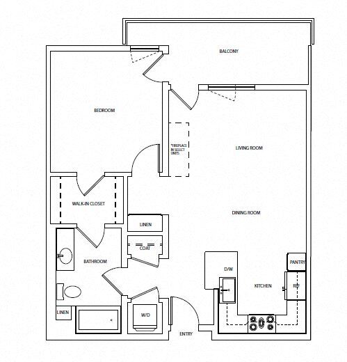 Floor Plan - Aphrodite 1.1R & 1R