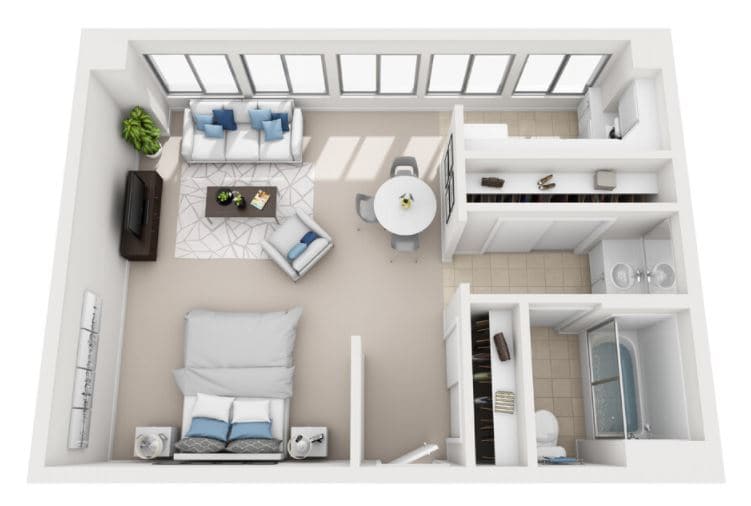 Floor Plan - Model C
