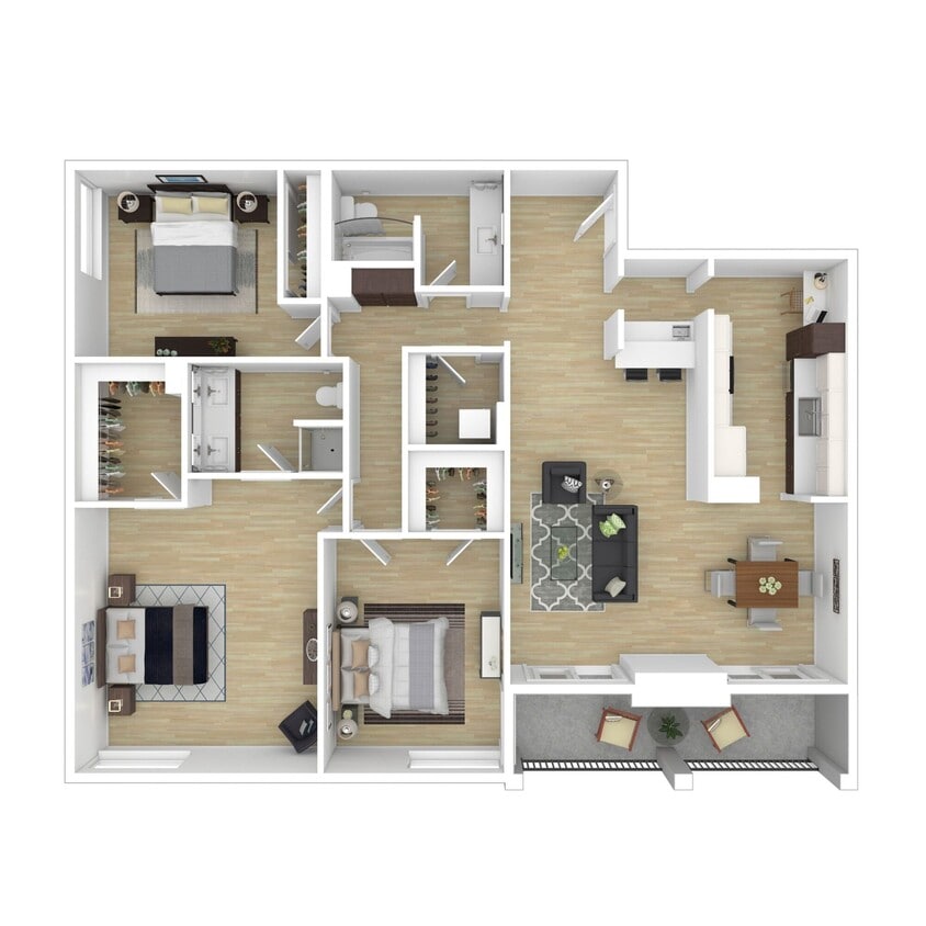 Floor Plan - 3x2X L