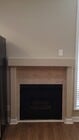 Gas burning fireplace - 1471 S Wooster St Apartments Unit 5