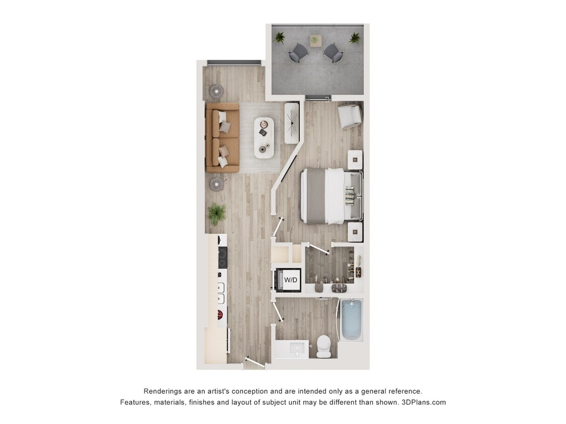 Floor Plan - 1B5M