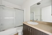 1BR, 2BA -unit 203- 650SF - Second Bathroom - Mardette Apartments