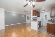 1BR, 1BA - 675SF - Living Room - 1216 N Las Palmas Ave