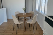 Staged photo of dining room - 1518 W 85th St Apartments Unit 1