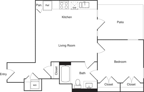Floor Plan - Flat A1