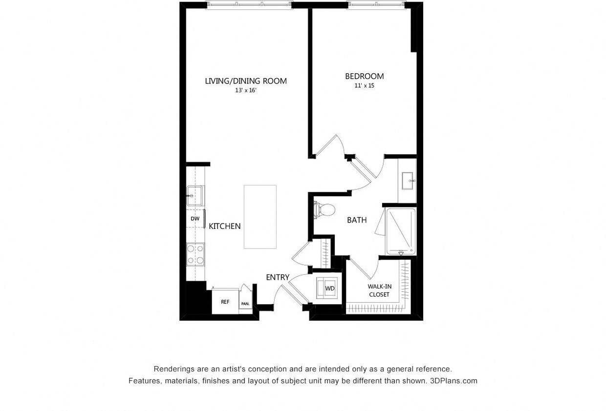 Floor Plan - MID-RISE TOWER A1A