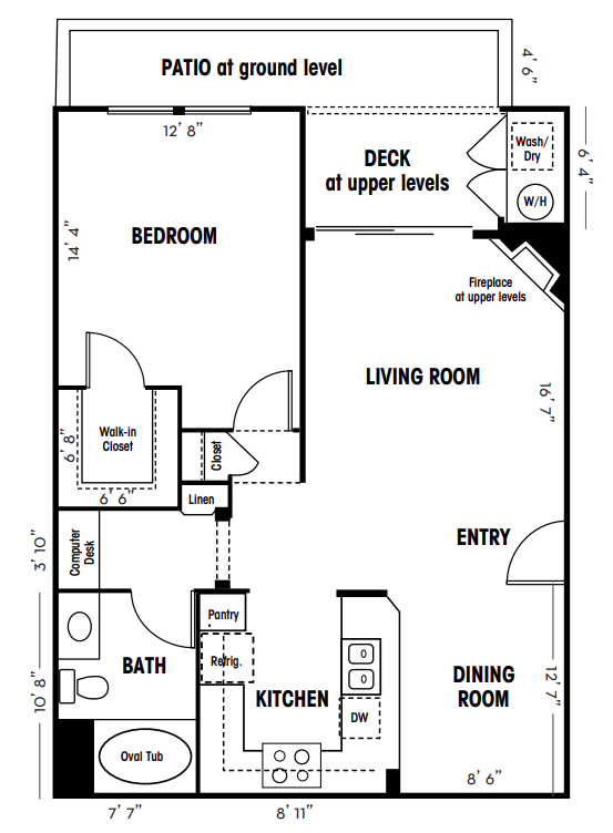 Floor Plan - 1B
