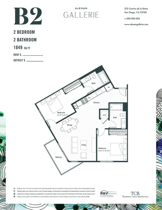 Floor Plan - B2 2x2