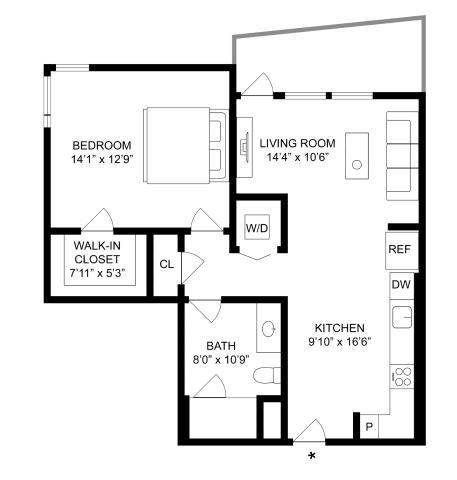 Floor Plan - 1-C1