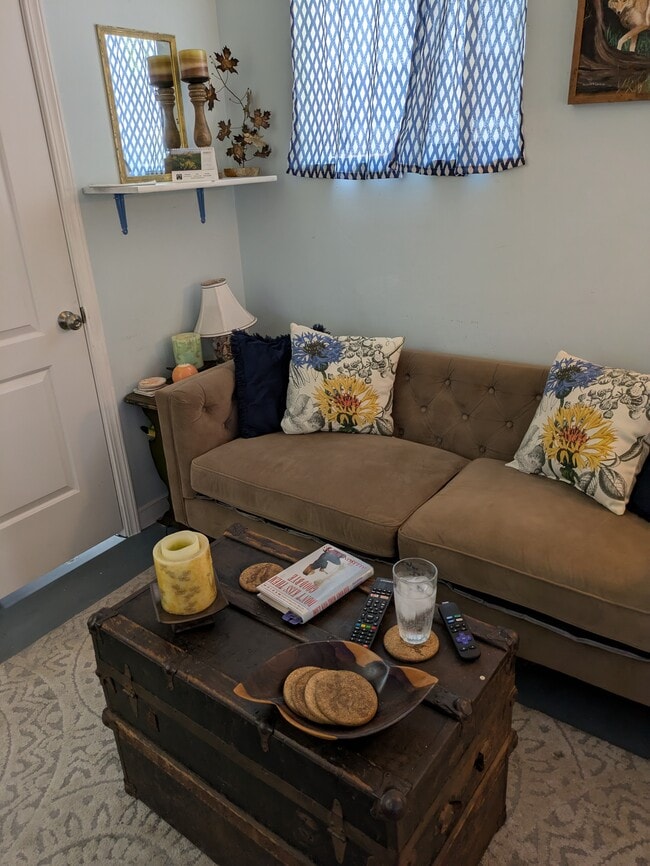 Couch optional and trunk style coffee table - 5041 Genesee Ave