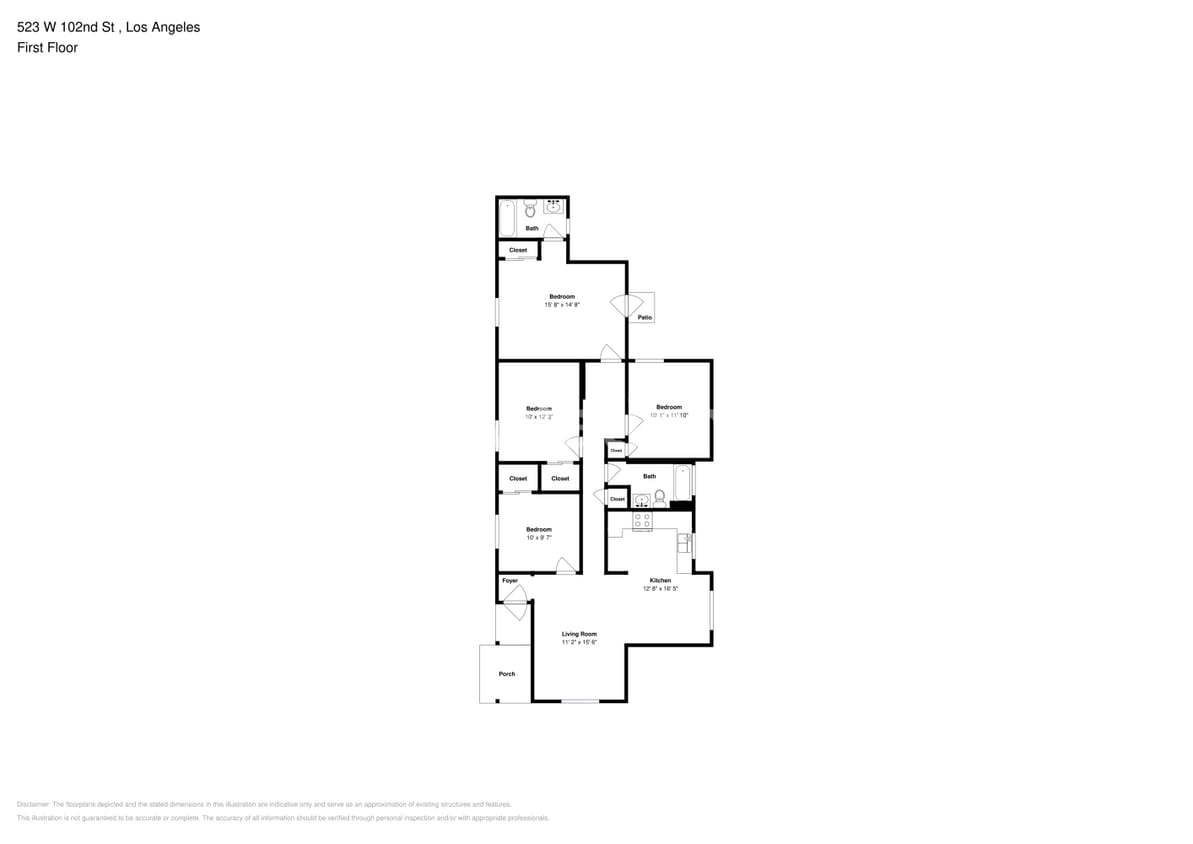 3D Tour - 523 W 102nd St House