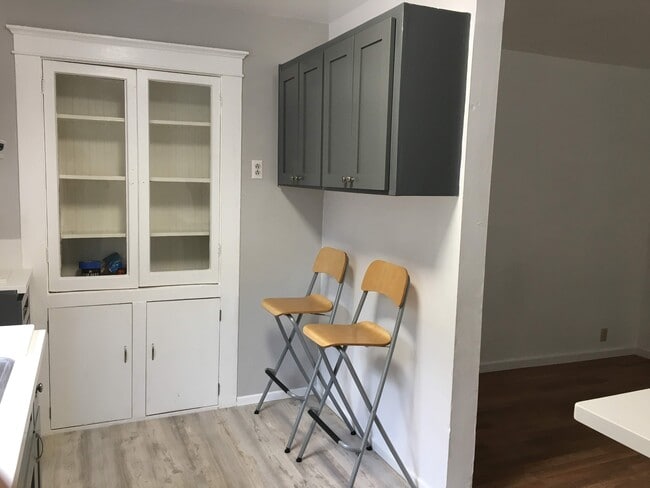 kitchen with original built-ins - 4118 Mercury Ave Unit A