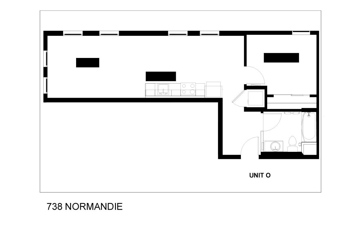 Floor Plan - 1 Bedroom - 0